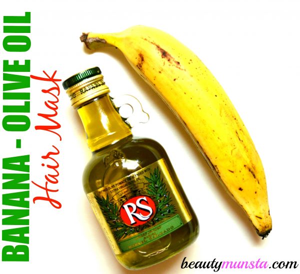 This Banana Olive Oil Hair Mask for Damaged Hair adds life to dull and tired locks, giving them a healthy sheen!