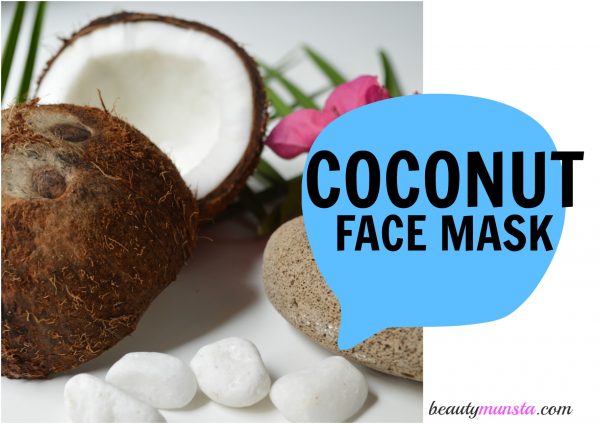 This is a tropical face mask right out of a holiday island! Apply grated coconut on your face for hydrated and nourished face.