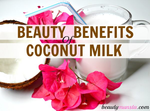 beauty benefits of coconut milk