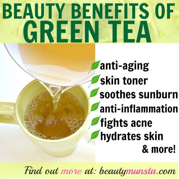 beauty benefits of green tea