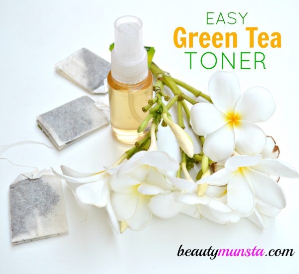 Green tea toner ready!