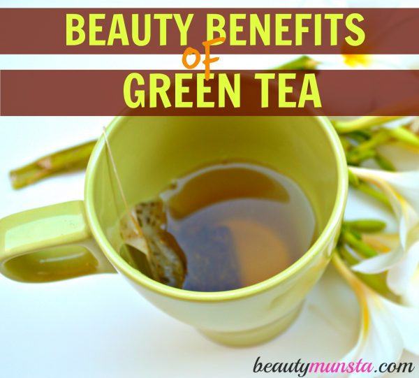 Here's a toast to natural beauty with 15 beauty benefits of green tea!