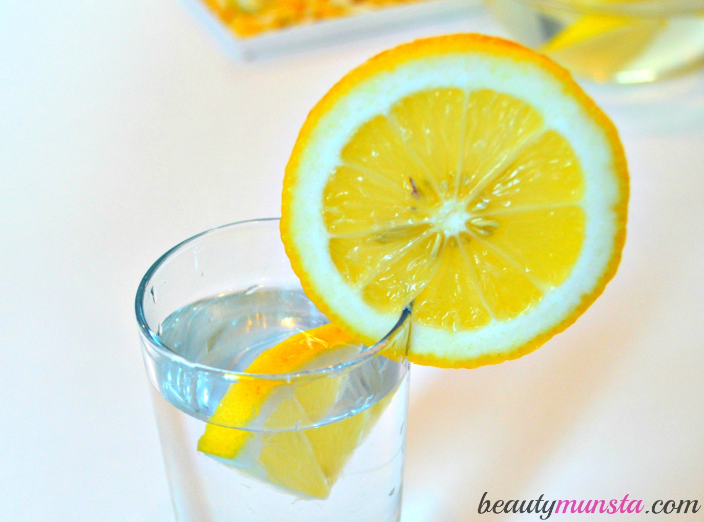 Lemon water