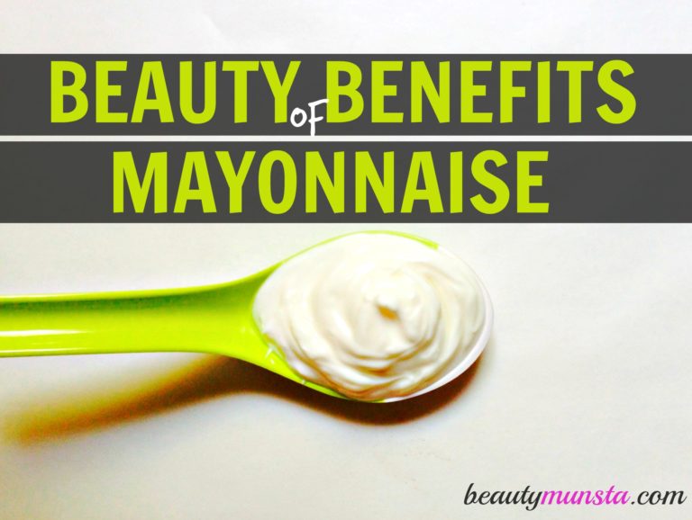 DIY Mayonnaise Facial Mask beautymunsta free natural beauty hacks