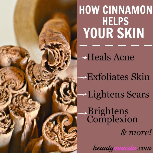 The beauty benefits of cinnamon are amazing, so never underestimate this handy spice!