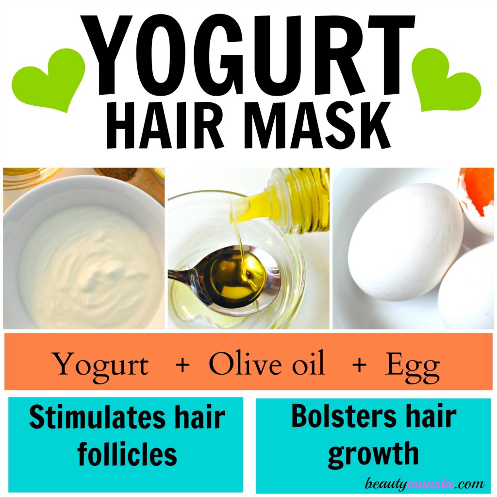 Yogurt Hair Mask Recipes for Beautiful Hair beautymunsta