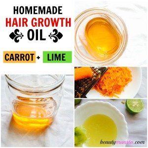 homemade hair oil for hair growth