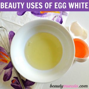 beauty benefits of egg white