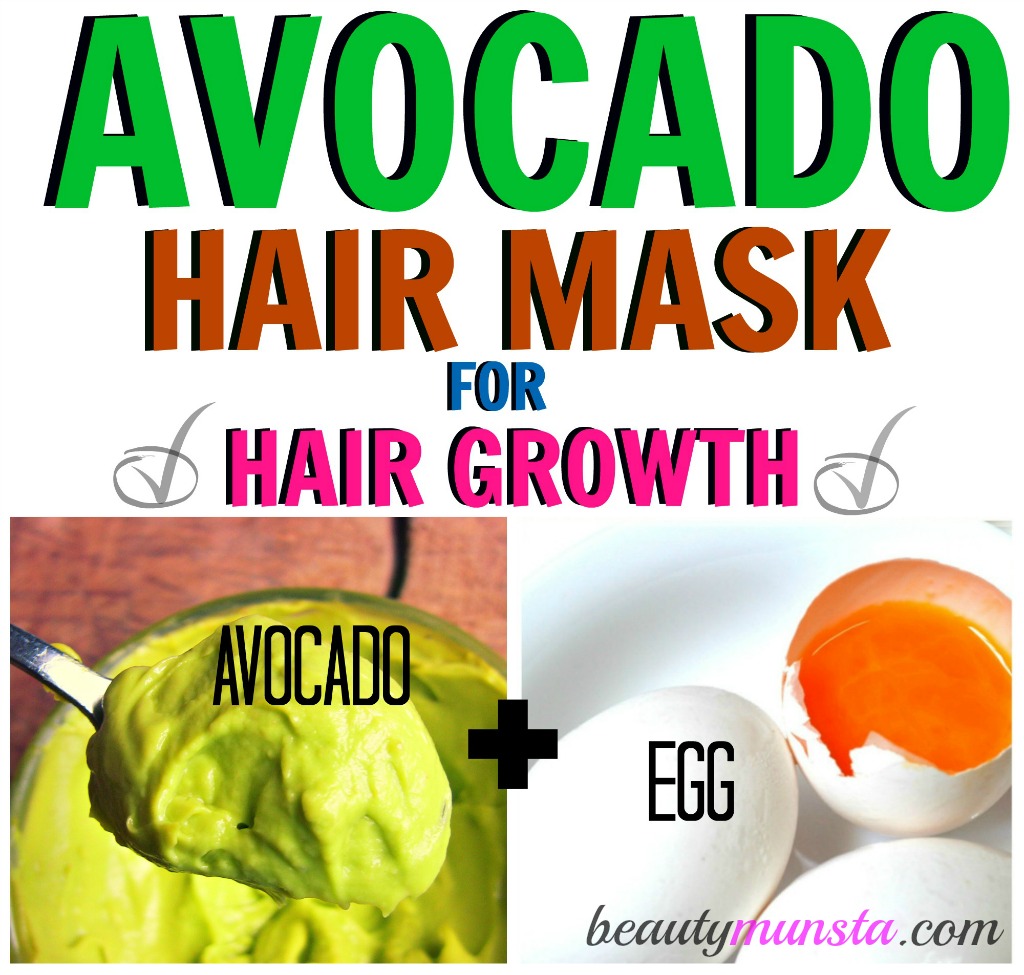 Egg is the number one nutritious food for hair. Coupled with essential fatty acid-rich avocado, this avocado hair mask will nourish, strengthen & promote hair growth