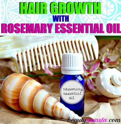 The best essential oil for hair growth? Has to be rosemary essential oil!