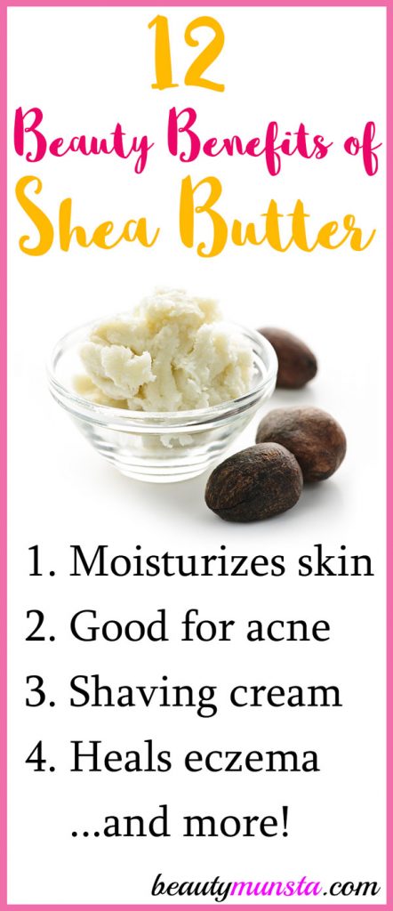 Check out 12 amazing beauty benefits of shea butter in this post! 