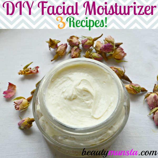Make your own shea butter facial moisturizer easily at home with these 3 simple recipes!