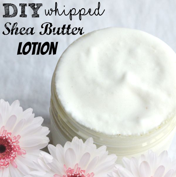 Whip your own silky soft body lotion at home using all natural ingredients! 