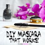 Homemade DIY Mascara with Activated Charcoal That Works