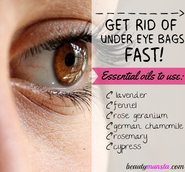 reduce puffiness how under eye Under  How Oils Work Eye They for 6 Essential  Bags