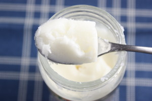 Soothe an itchy scalp with coconut oil