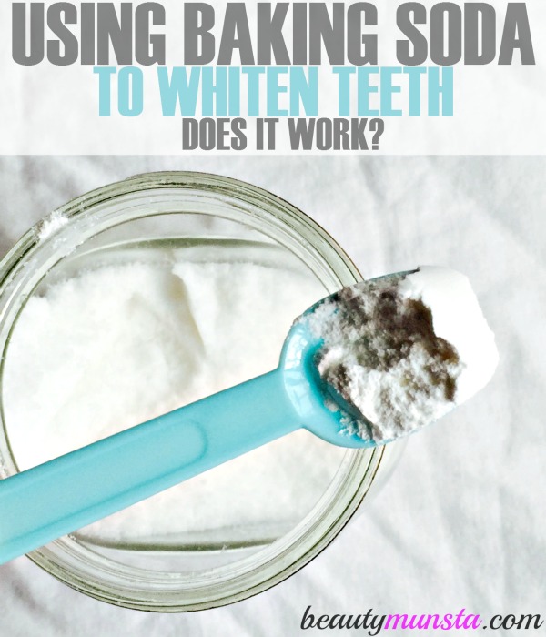 Combined with other natural teeth whitening ingredients, you can naturally bleach your teeth with baking soda at home! 