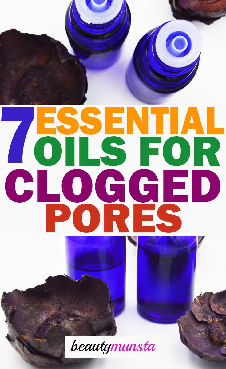 essential oils for clogged pores