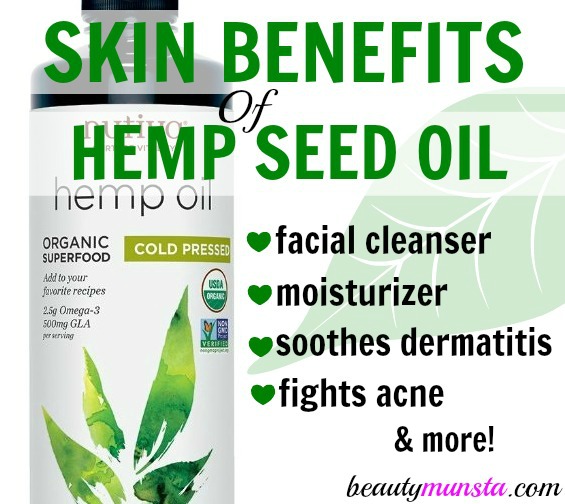 Could hemp seed oil be your next miracle skin care product?! Discover over 10+ benefits of hemp seed oil for skin in this post! 