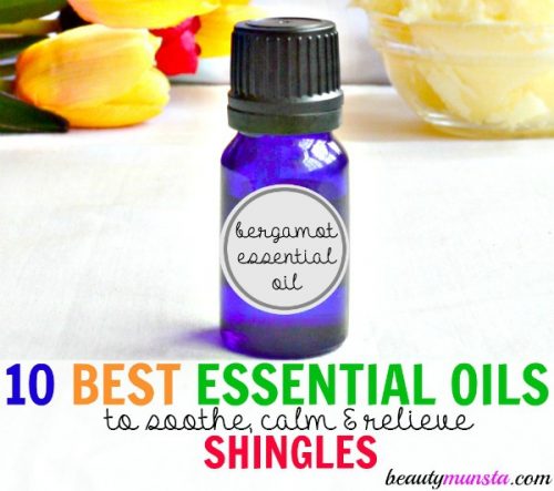 Discover 10 best essential oils to soothe shingles itch, rashes and nerve pain!