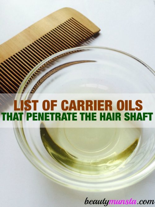 7 Oils that Penetrate the Hair Shaft & Cuticle - beautymunsta