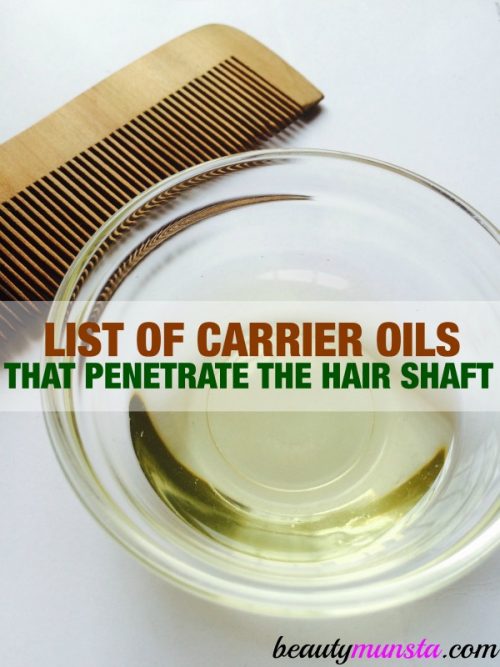 7 Oils that the Hair Shaft & Cuticle beautymunsta