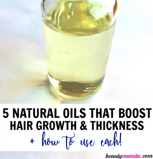 5 Natural Oils for Hair Growth & Thickness - beautymunsta ...