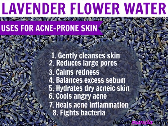 Lavender hydrosol for acne: how it works, benefits and 4 DIY recipes to heal your skin naturally 