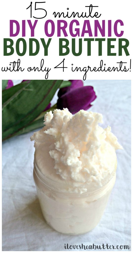 DIY Organic Body Butter for Healthy Skin beautymunsta free natural