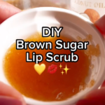 DIY Brown Sugar Lip Scrub to Exfoliate Dry Lips & Deeply Moisturize!