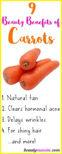 9 Wonderful Beauty Benefits of Carrots for Beauty – DIY Recipes Carrot Glow Toner, Oil & Scrub