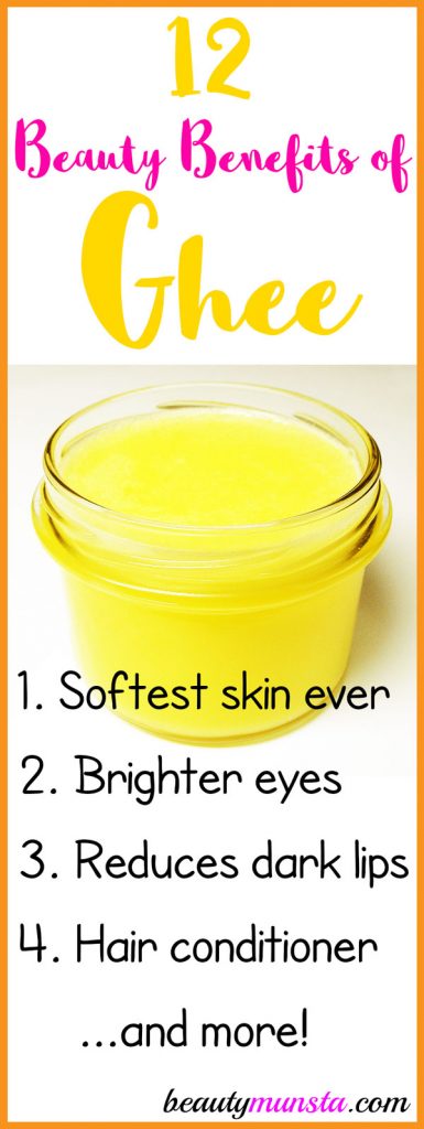 Ghee is rising as a superfood because it’s rich in healthy fats & powerful nutrients but did you know that it provides gorgeous beauty benefits as well? Discover 12 beauty benefits of ghee for skin, hair & more in this post!