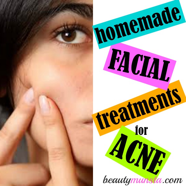 homemade face treatments for acne 