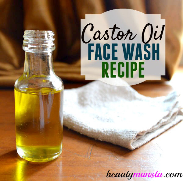 castor oil face wash recipe