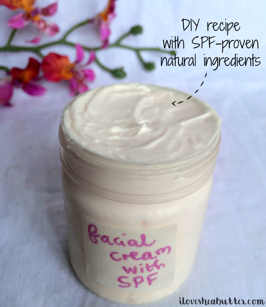 Homemade Face Moisturizer with SPF beautymunsta free natural beauty hacks and more!