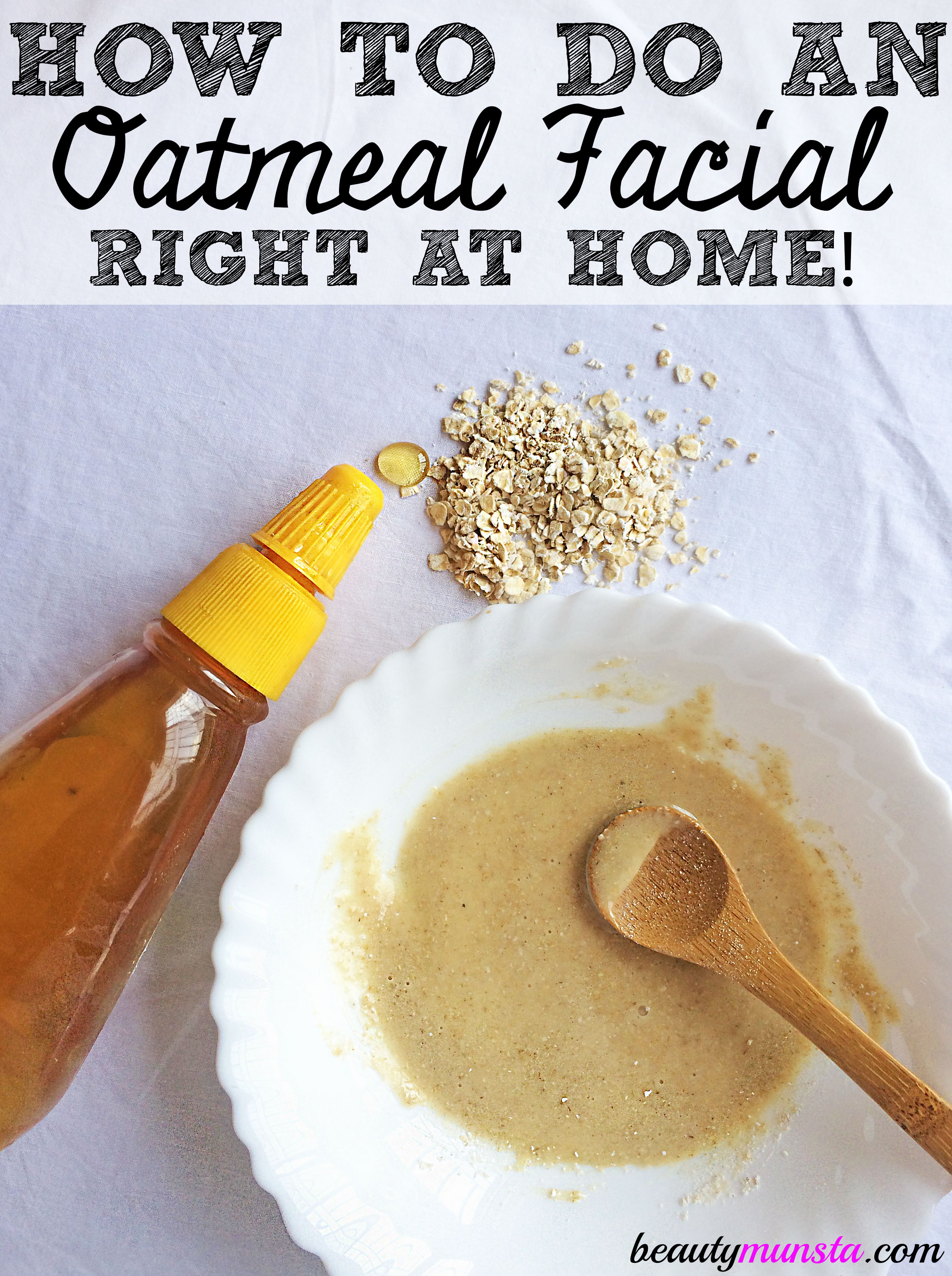 Oatmeal facial mask recipe