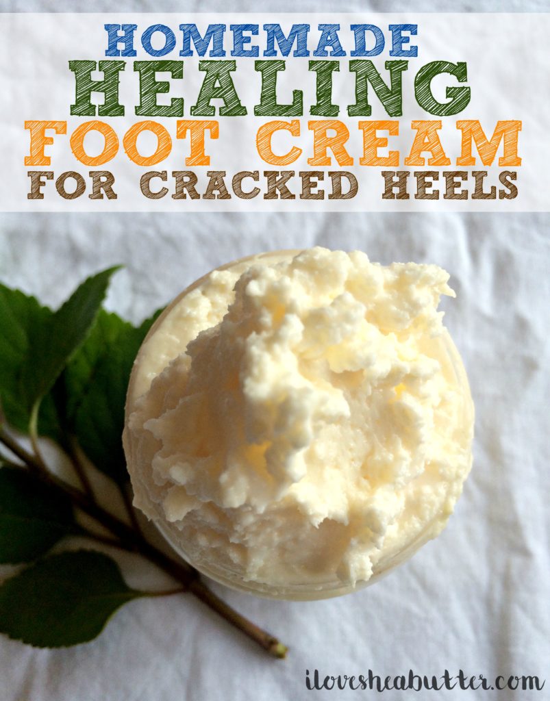 shea butter foot cream recipe