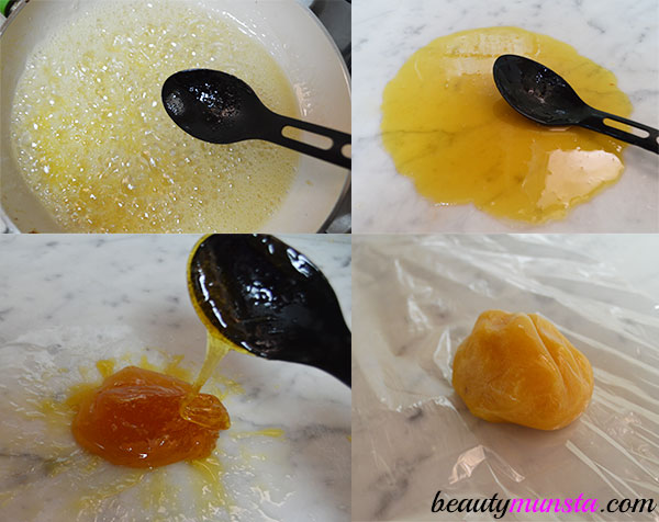 How to make sugaring wax without lemon