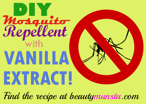 vanilla extract mosquito repellent recipe