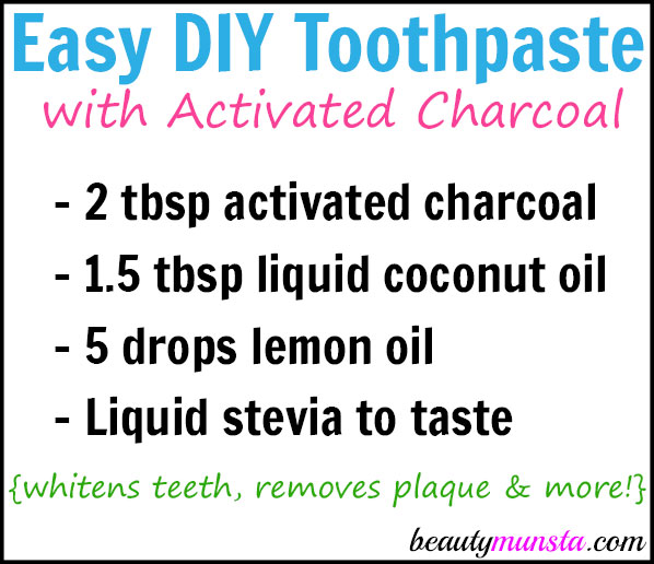 Take your teeth into your own hands (or should I say mouth) and whiten them naturally using this DIY activated charcoal toothpaste recipe. It’s easy, doesn’t taste bad, and it works! 