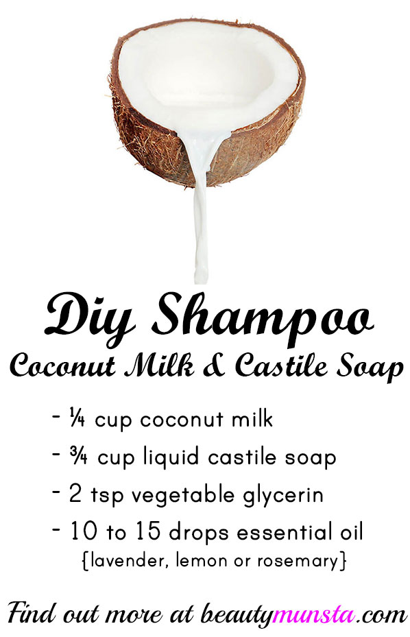 coconut milkshampoo