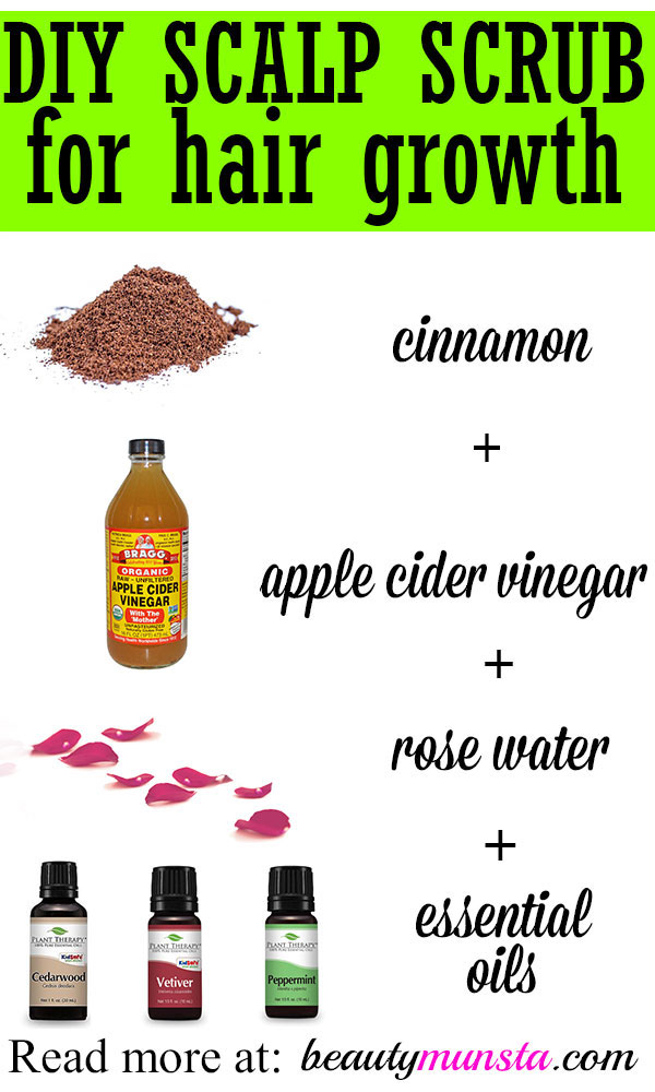 diy scalp scrub for hair growth