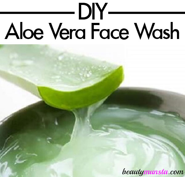 DIY Aloe Vera Cleanser / Face Wash Recipe | Natural ...