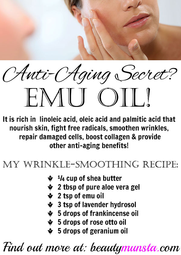 emu oil for wrinkles