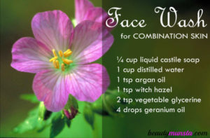 DIY Facial Cleanser for Combination Skin