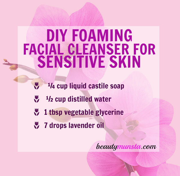 face cleanser recipe