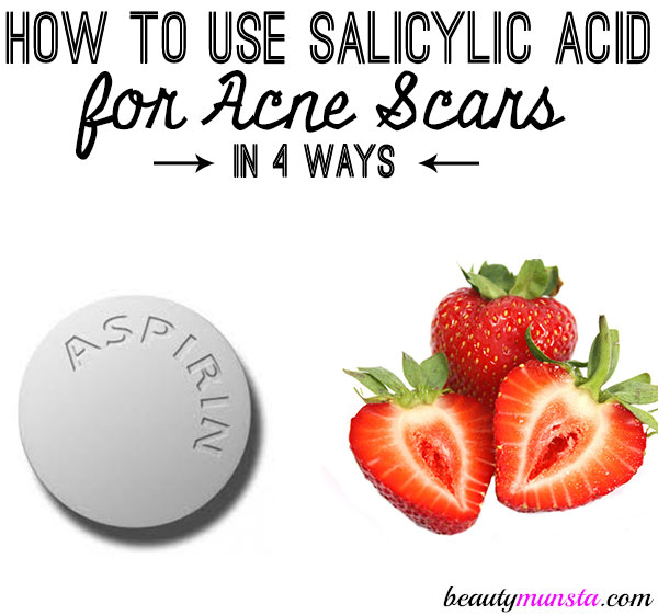 how to use salicylic acid for acne scars