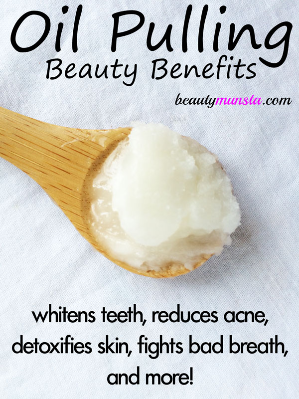 beauty benefits of oil pulling