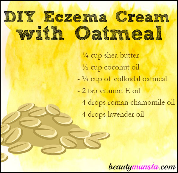 Soothing DIY Eczema Cream with Oatmeal for Irritated ...