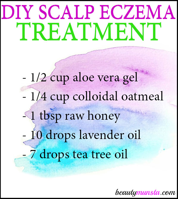 Got scalp eczema? Try this DIY eczema scalp treatment as a natural way to heal your scalp.